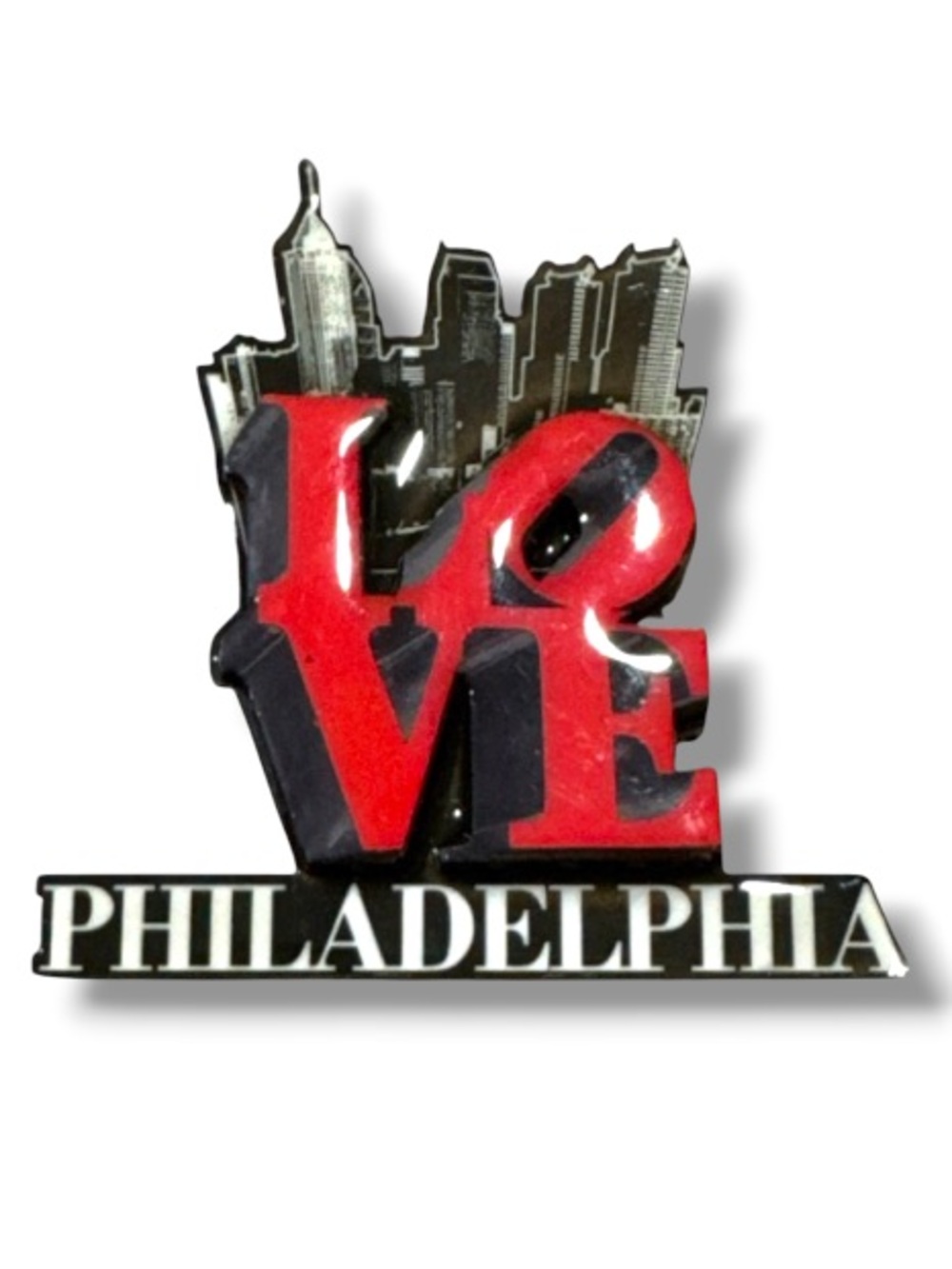 Philadelphia Pennsylvania Philly Souvenir Magnet City of Brotherly Love NWT